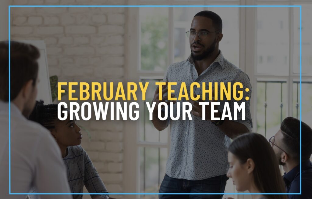 Christian Business Fellowship February Teaching Building Team